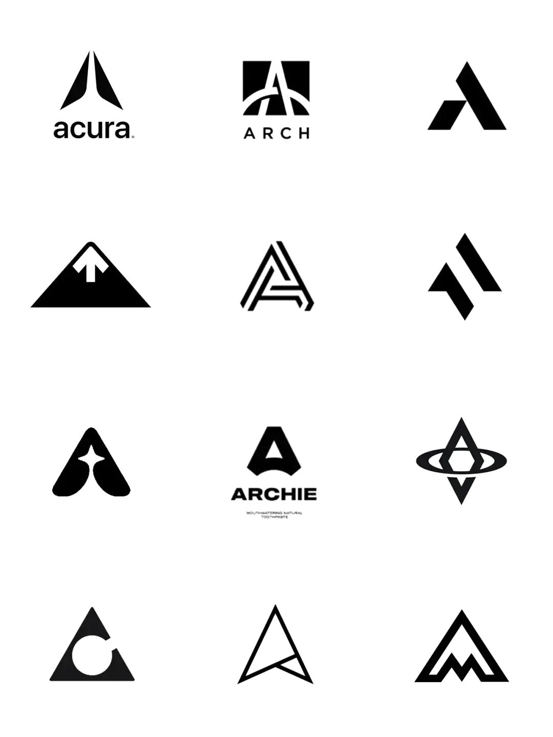 起猛了！A-Z 字母Logo设计全都搞齐了...
