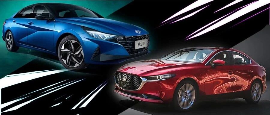 日韩两大门面的较量！全新伊兰特和昂克赛拉谁更值得选？