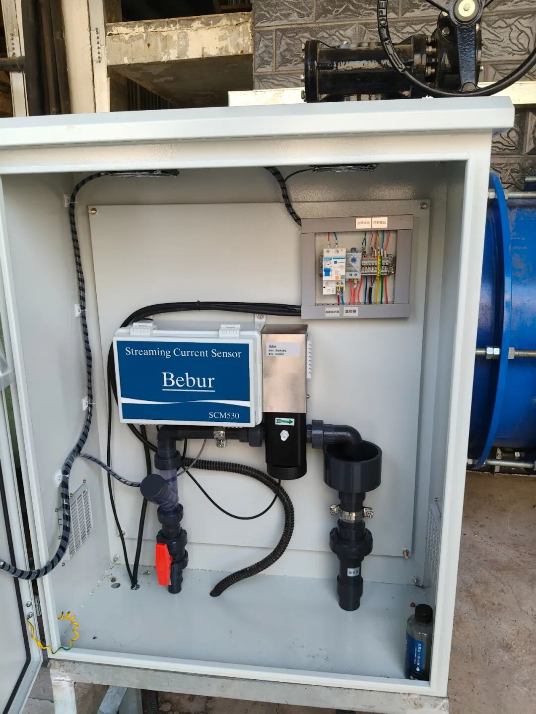 SCM530流動(dòng)電流儀在山東菏澤某水廠的應(yīng)用