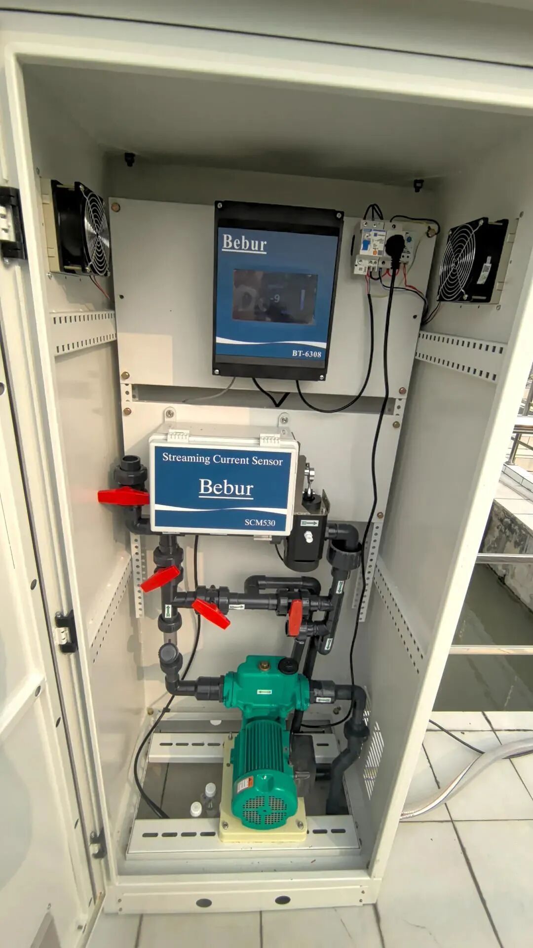 SCM530流動電流儀在自來水廠(pH突變)中的應用