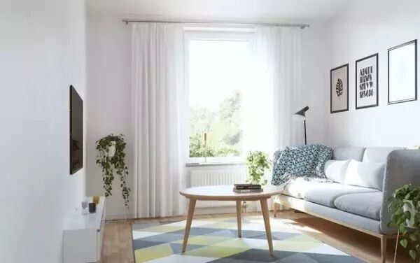 看完这个你就知道该怎么选购窗帘尺寸了！