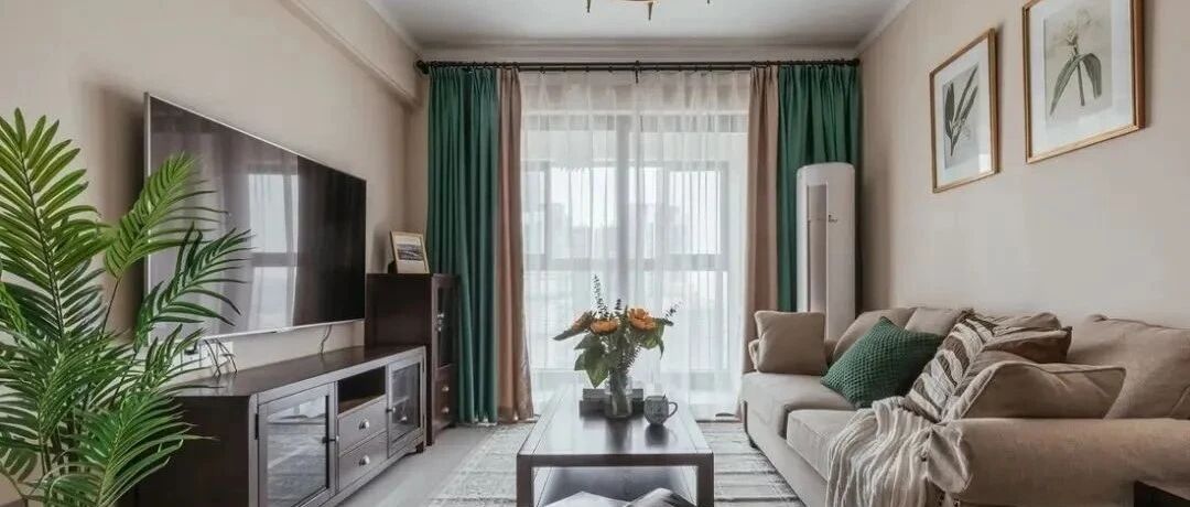 83平美式三居室，柔和温馨的空间，优雅复古的气质，太吸引人了！