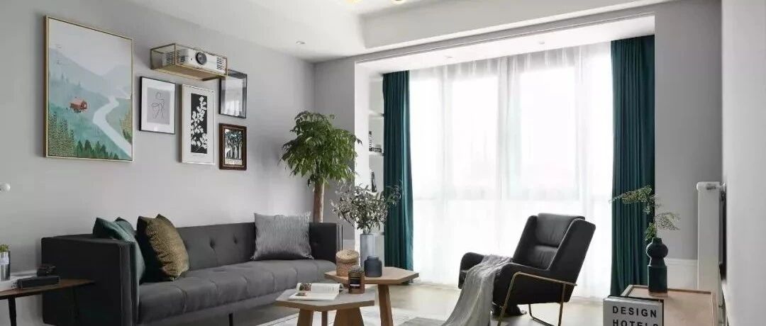 117㎡北欧风格装修，引春入室，在三九天里享受悠然时光！