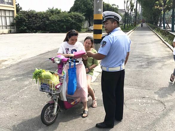 江阴交警实名曝光20名非机动车违法人