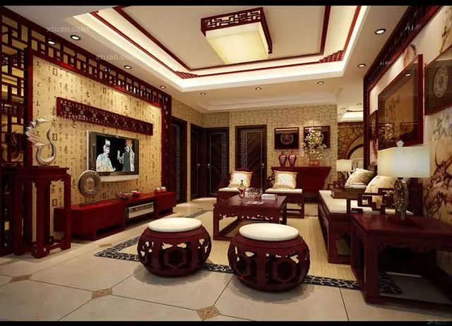 紅木裝修客廳，這才是中國風家居！ 家居 第20張