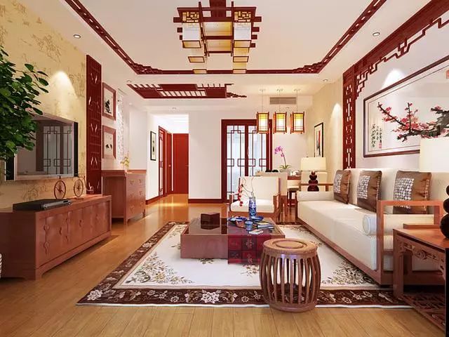 紅木裝修客廳，這才是中國風家居！ 家居 第2張