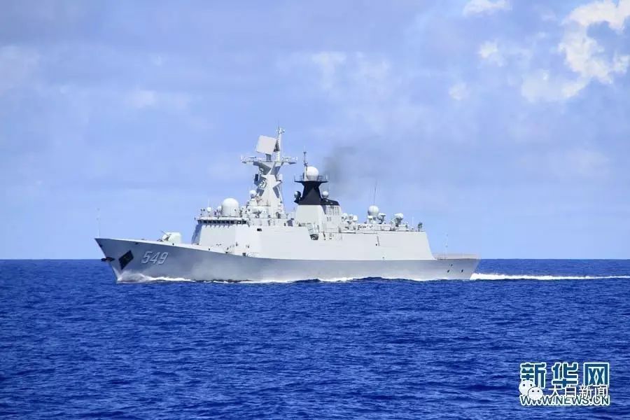 东海舰队常州号导弹护卫舰