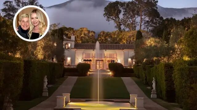 艾伦·德杰尼勒斯和波蒂亚·德·罗西在搬到英国之前以3200万美元的价格出售了蒙特西托的房子: r/Fauxmoi