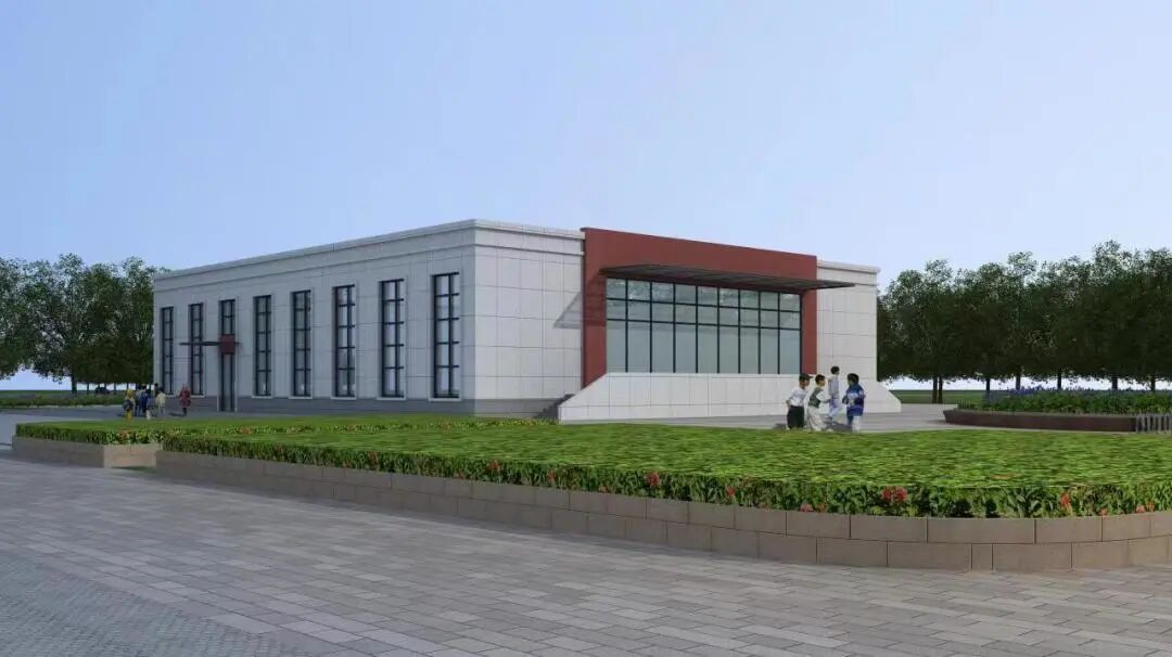 寿光市纪台镇第二初级中学报告厅项目开工