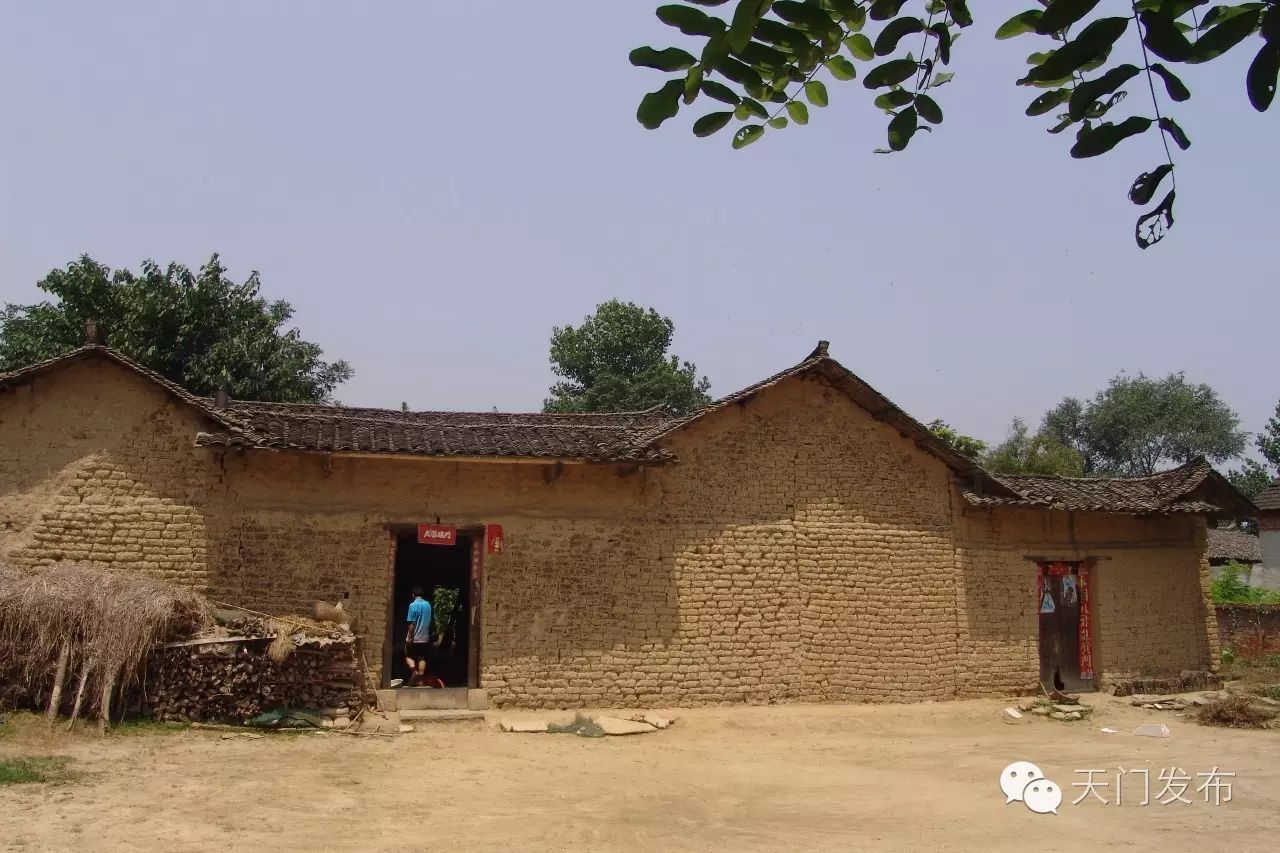 天门农村的老房子曾经的风景以后估计见不到了