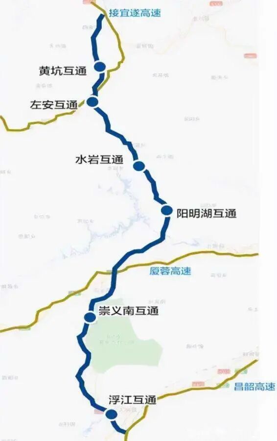 同时开工江西新建一条高速公路另一条进行八车道改扩建