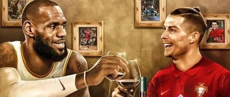 全力詹隔空呼应C罗，可湖人啃老要啃到何时？