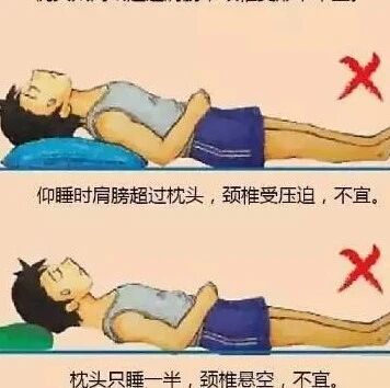 姿势不对，起来重睡！