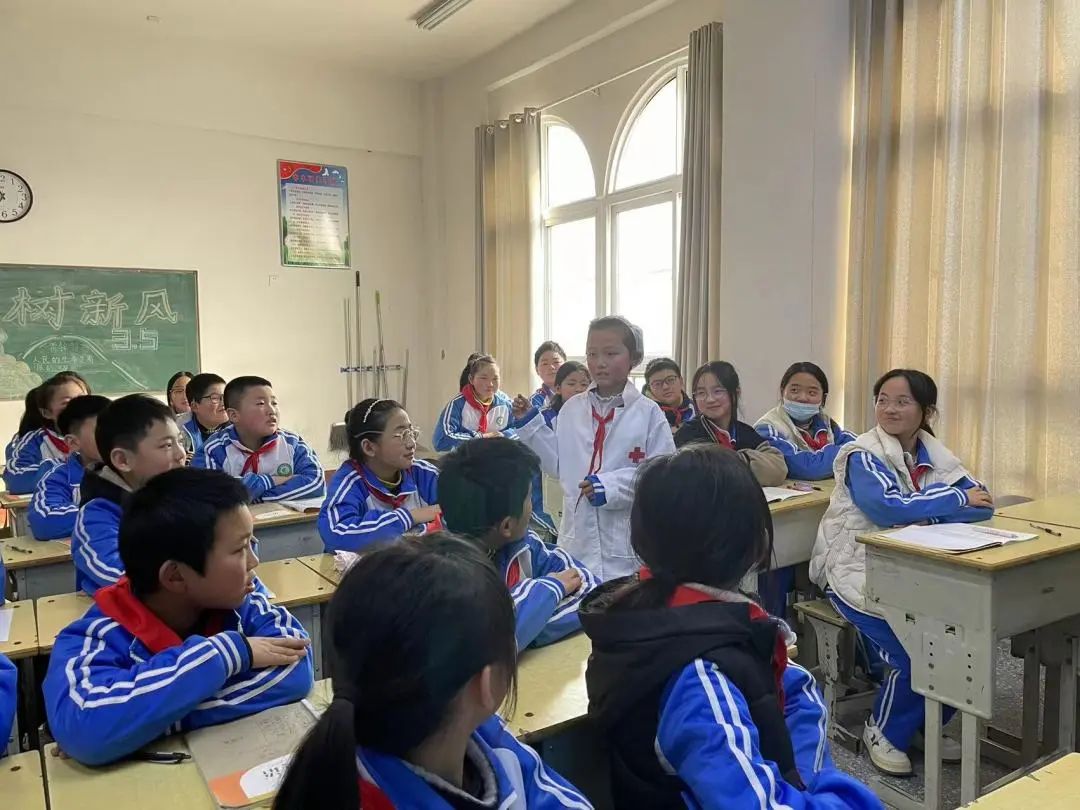 菏泽鲁西新区陈集镇陈集小学"弘扬雷锋精神 做新时代好队员"主题活动