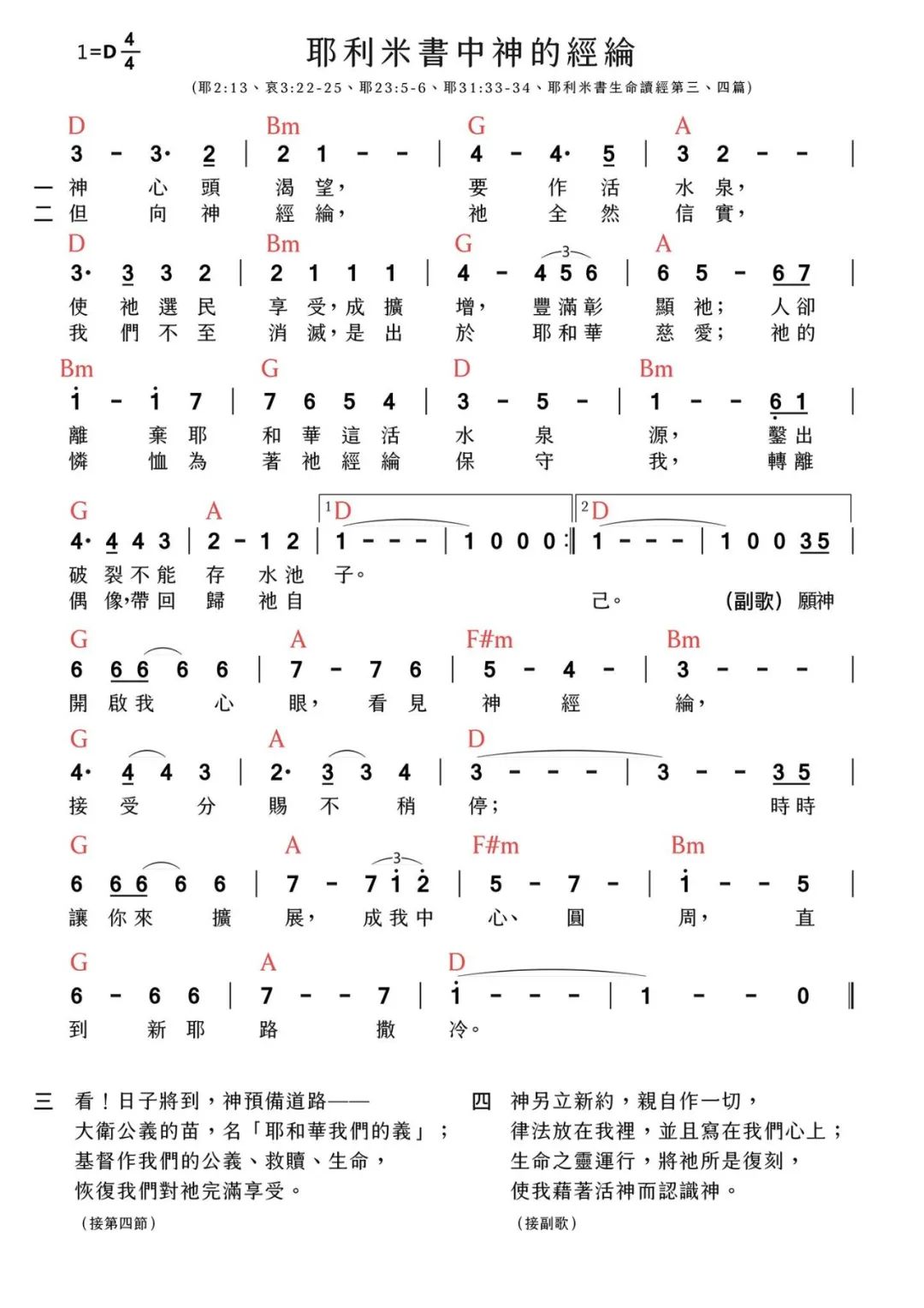 诗歌欣赏 耶利米书中神的经纶 水深之处 圣经福音网 微信公众号文章阅读 Wemp