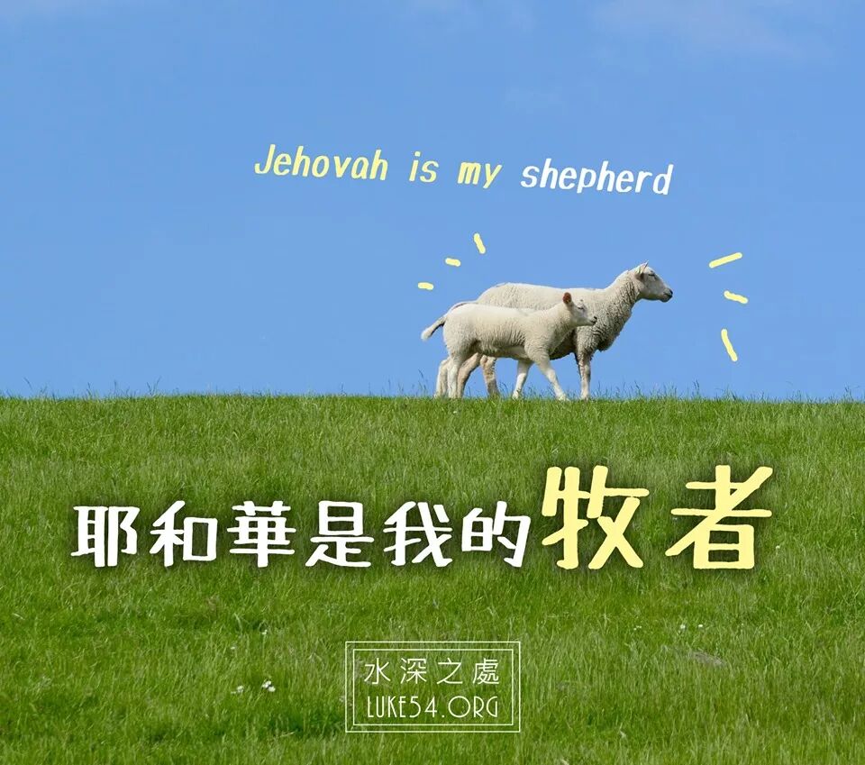 灵粮 耶和华是我的牧者 水深之处 圣经福音网 微信公众号文章阅读 Wemp