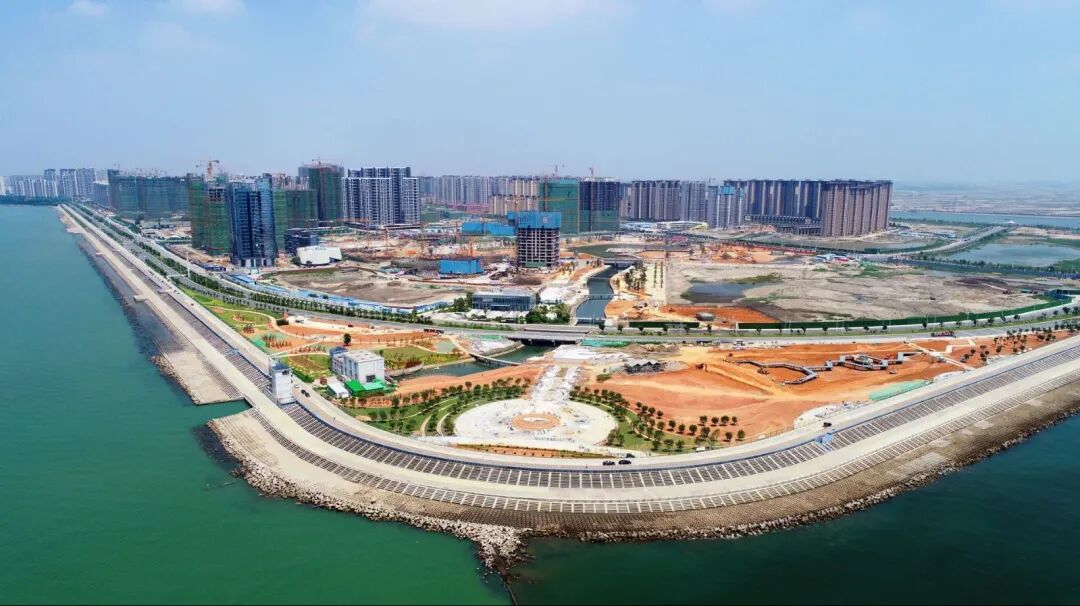总投资37亿元东海岸新城新溪片区市政工程启动建设