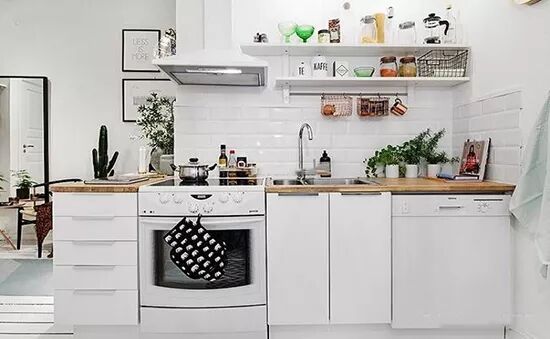 我家的厨房很小该怎么装？