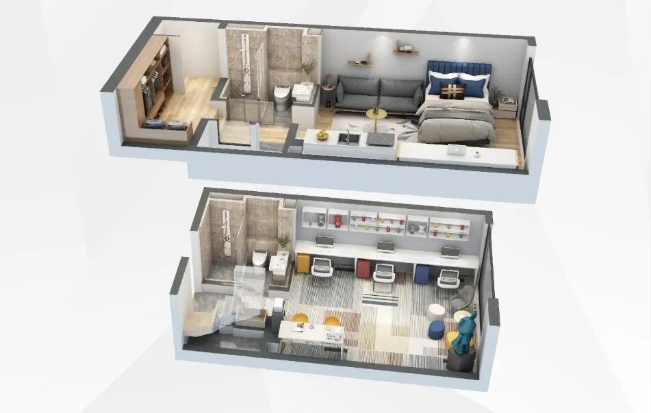 海珠双*，华新方圆333建面约33-58㎡！