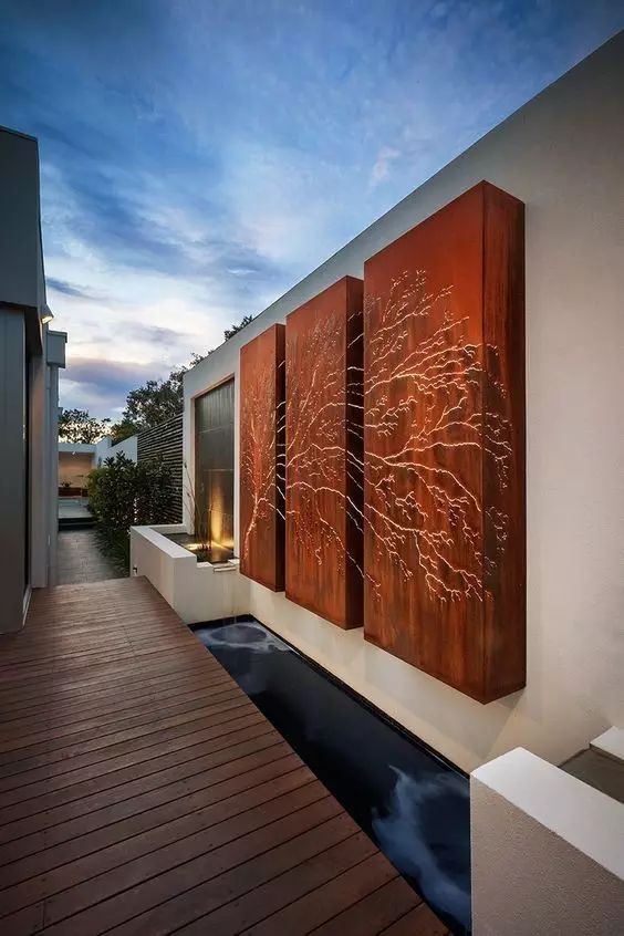 设计各式各样的艺术景墙