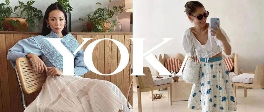 这个夏天，被她们身上的伞裙美到了!