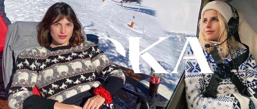 穿上费尔岛提花毛衣，感受初冬的小美好！