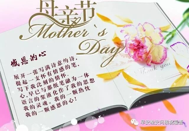 母亲节温馨祝福语母亲节感恩祝福语大全 自由微信 Freewechat
