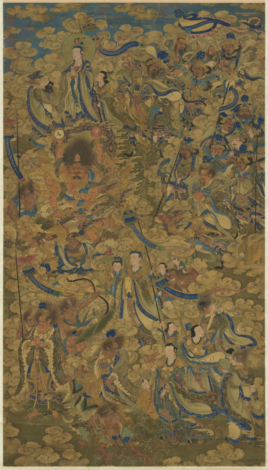 赏析｜明代宫廷水陆画《罗刹众图》