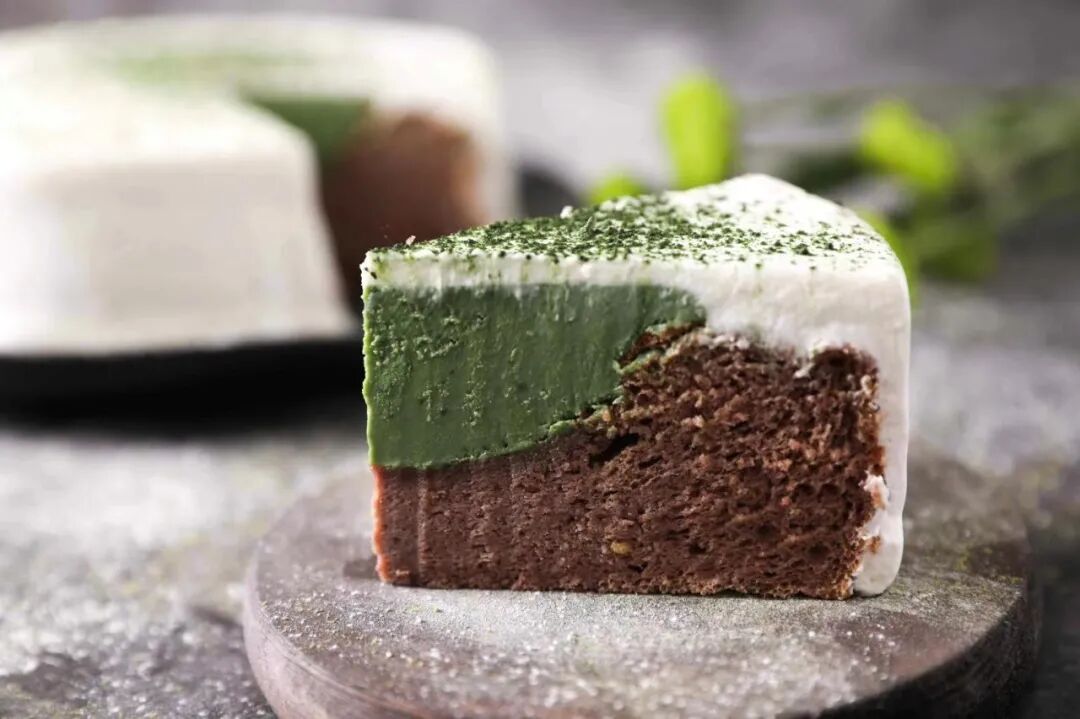 雪融抹茶凹蛋糕 | 日本最火爆蛋糕之一