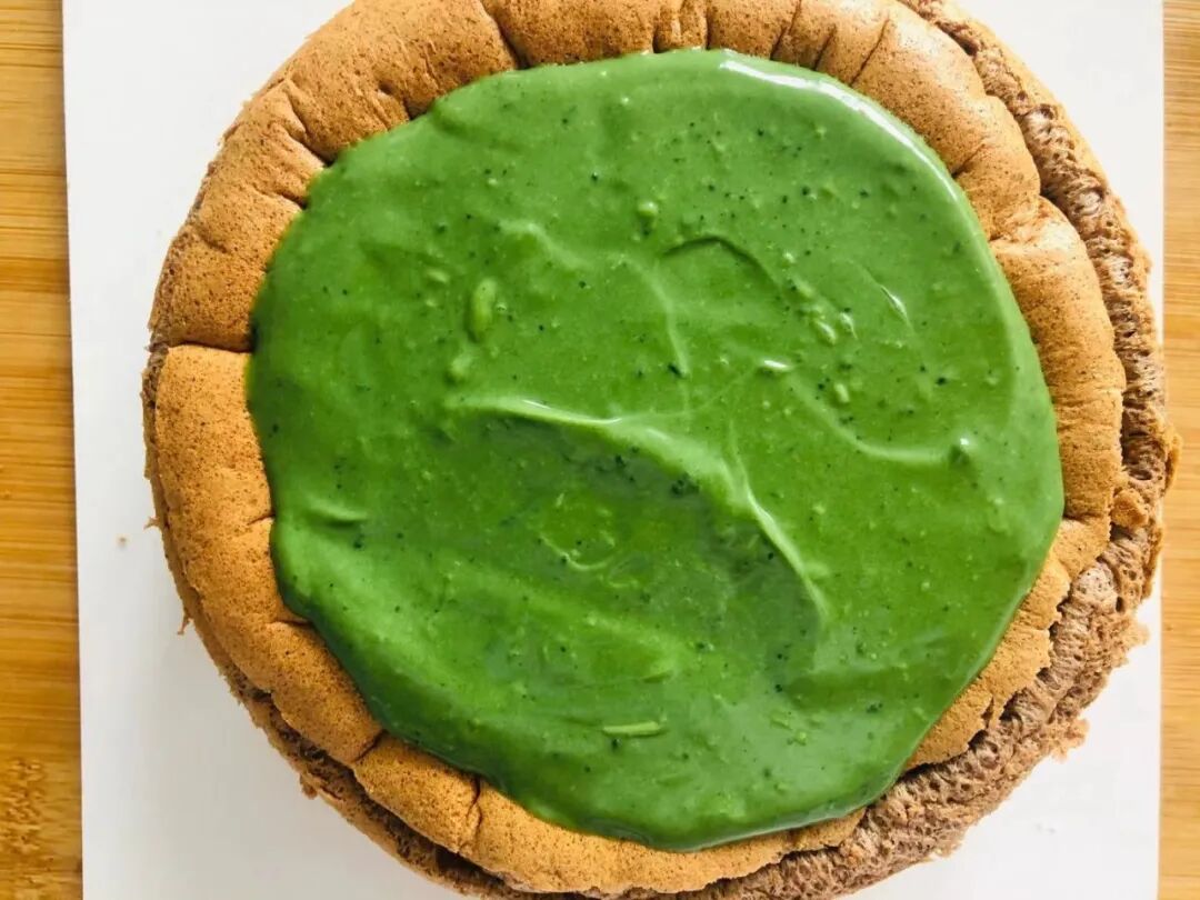 雪融抹茶凹蛋糕 | 日本最火爆蛋糕之一