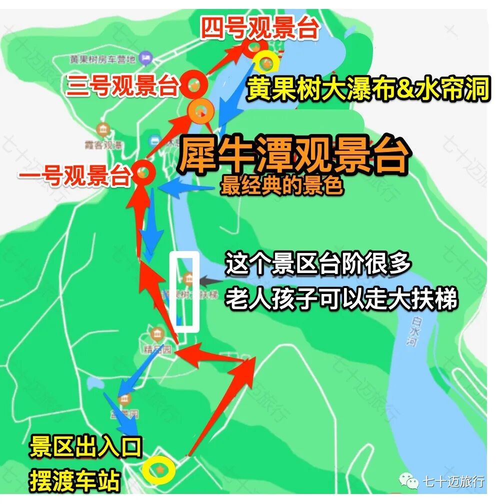 秒懂黄果树瀑布保姆级旅游全攻略（防踩坑、游览顺序、住宿、餐厅）