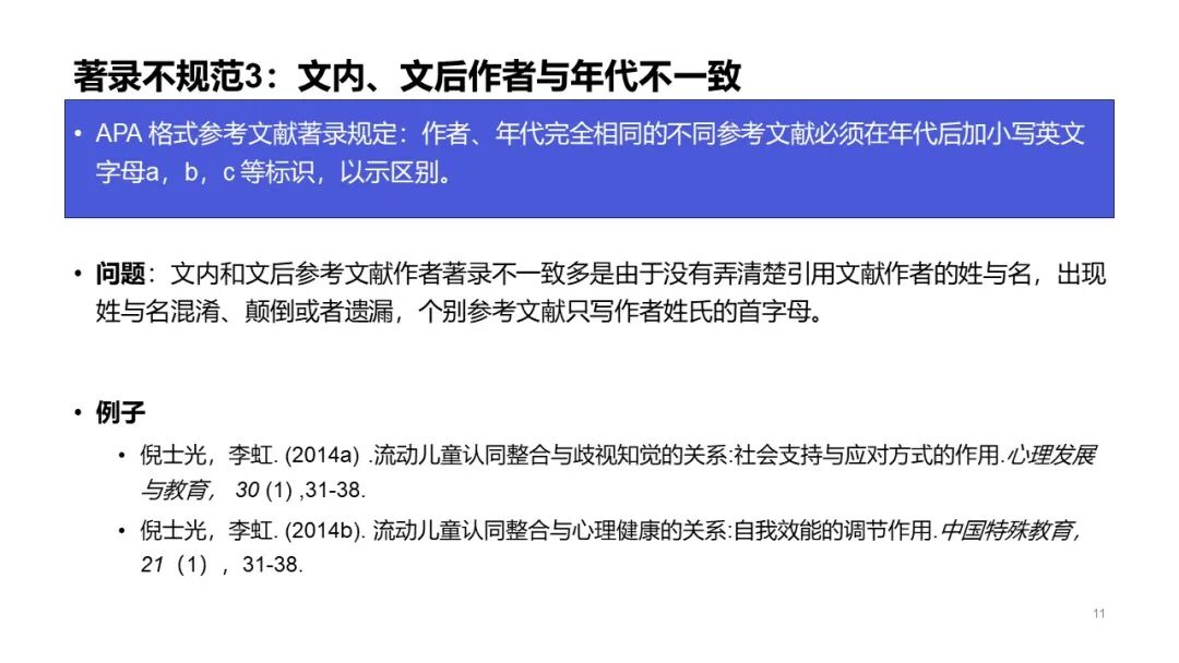 参考文献著录不规范问题分析 以6本心理学核心期刊上的4946条参考文献为例 Selfmindnsocialbrain 微信公众号文章阅读 Wemp