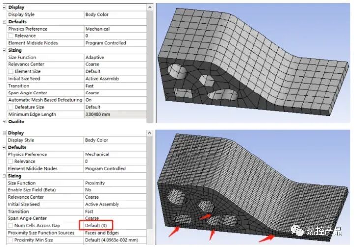 Ansys Workbench网格控制之——全局网格控制的图12