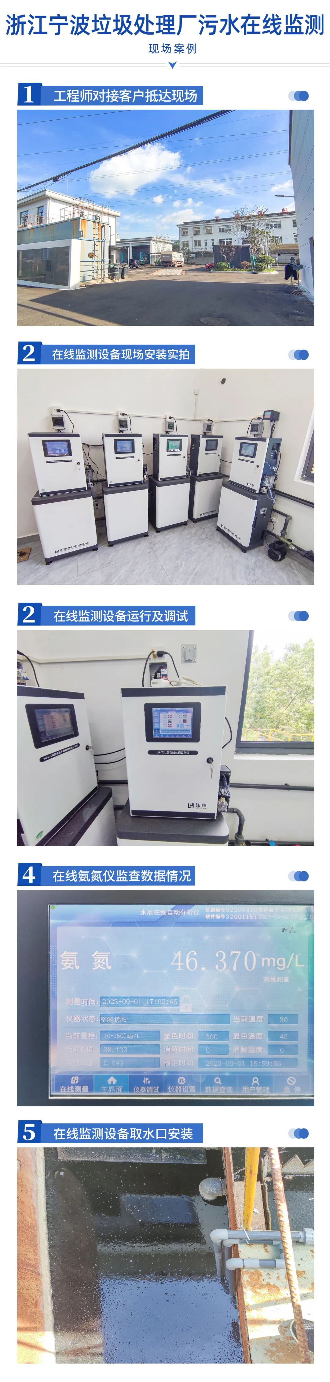 应用案例丨浙江宁波垃圾处理厂污水在线监测项目【垃圾处理厂】