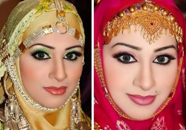 中东土豪们的老婆都长什么样？