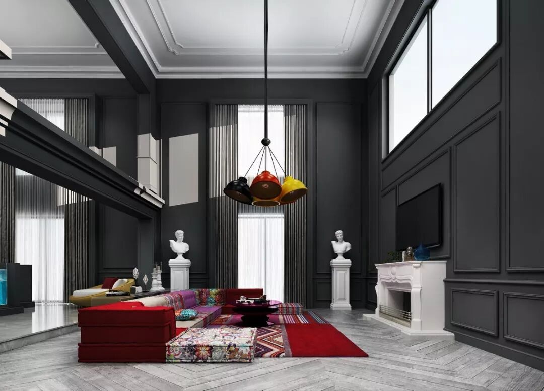 【設計】客廳 | 30個越層客廳 家居 第12張