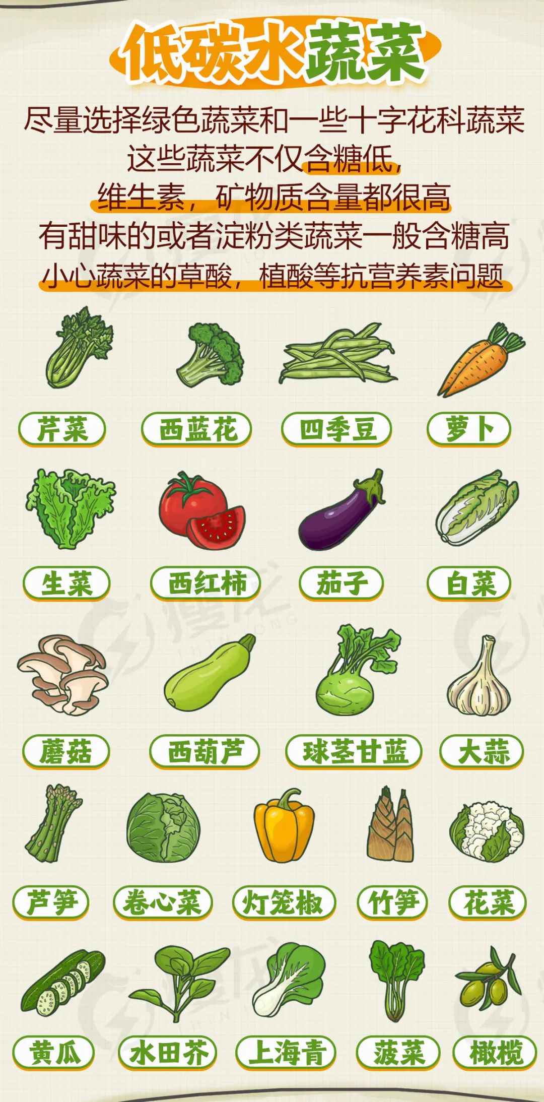 低碳食物有哪些