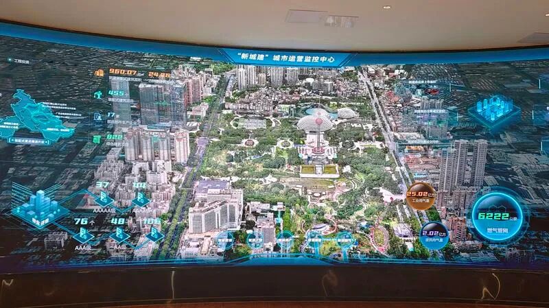 佛山市CIM 基础平台，作为市域治理“一网统管”基础平台新城