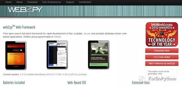 10 款 Web开发最佳的 Python 框架