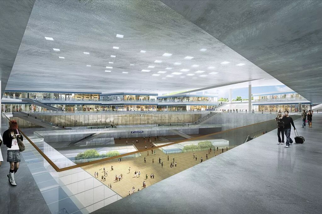 城南巨无霸综合体开始主体施工：连接4条地铁线，直达新机场