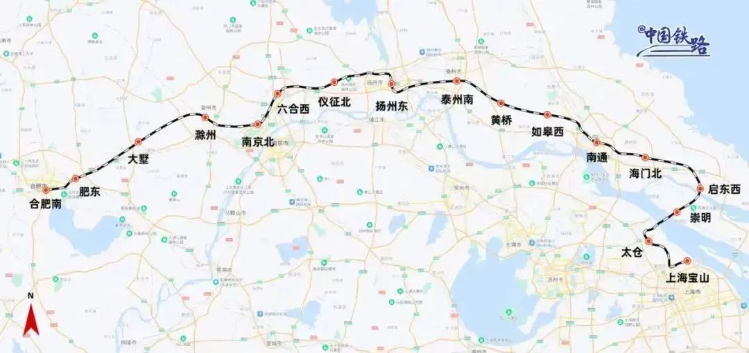 这条高铁年内开工连云港到上海更方便