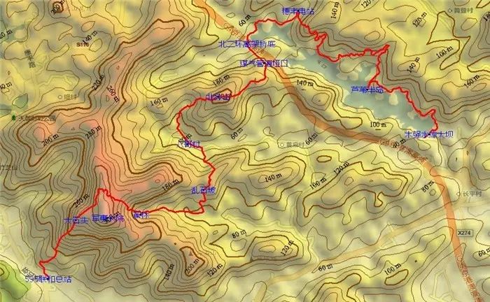 牛木線實用戶外技能地形圖導航戶外生存培訓