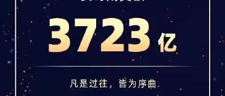 双11成交额破3723亿元！和你比拼剁手速度的，可能不是人……