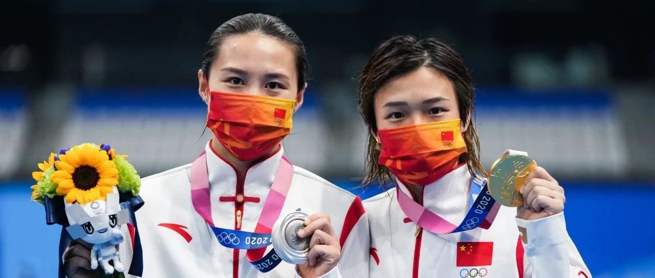 金牌+银牌，中国姑娘的！