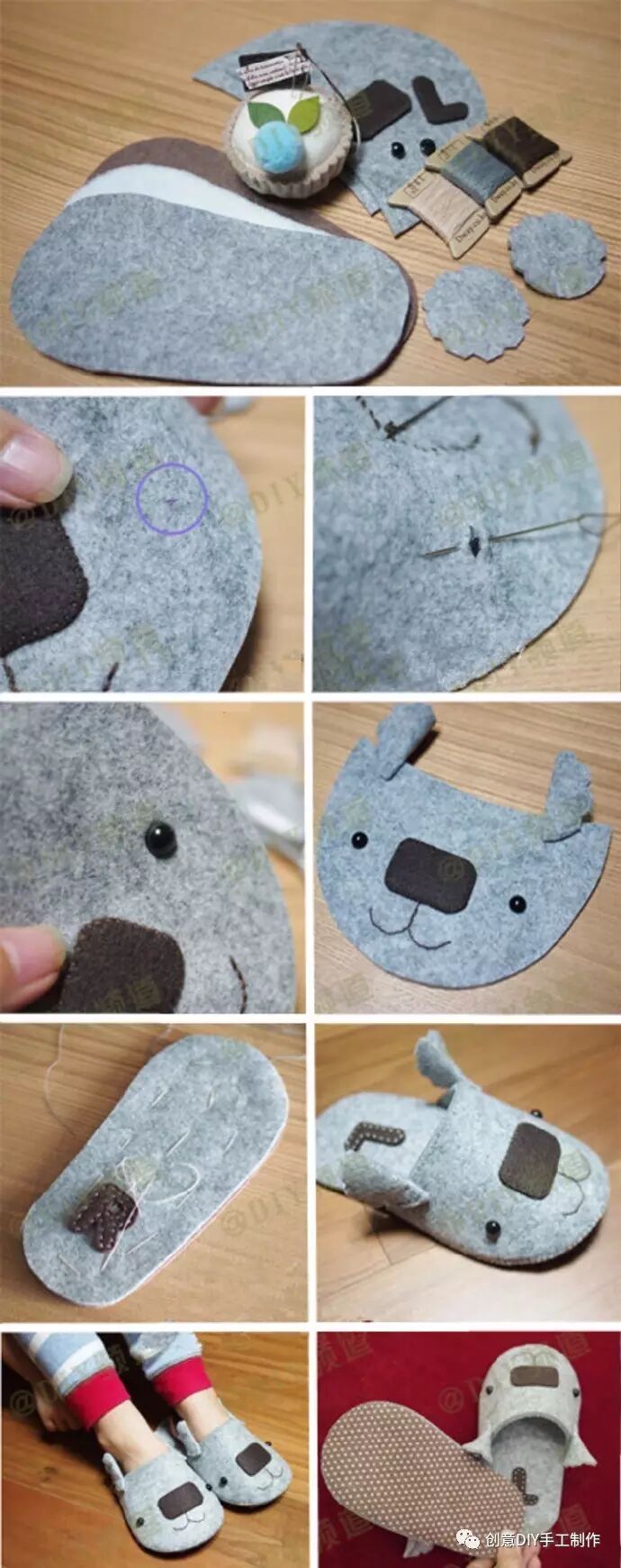 8款不织布的创意手工,实用又美腻!