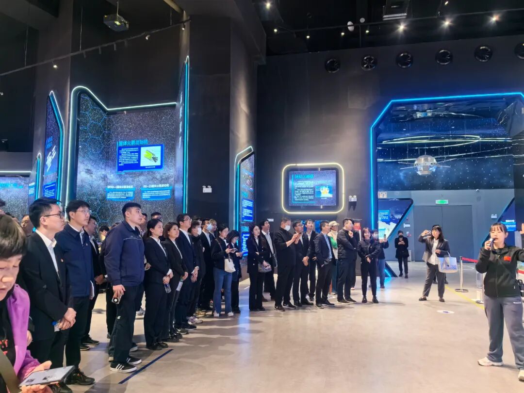 还参观了国内成立最早,亚洲最大的中国航天博物馆
