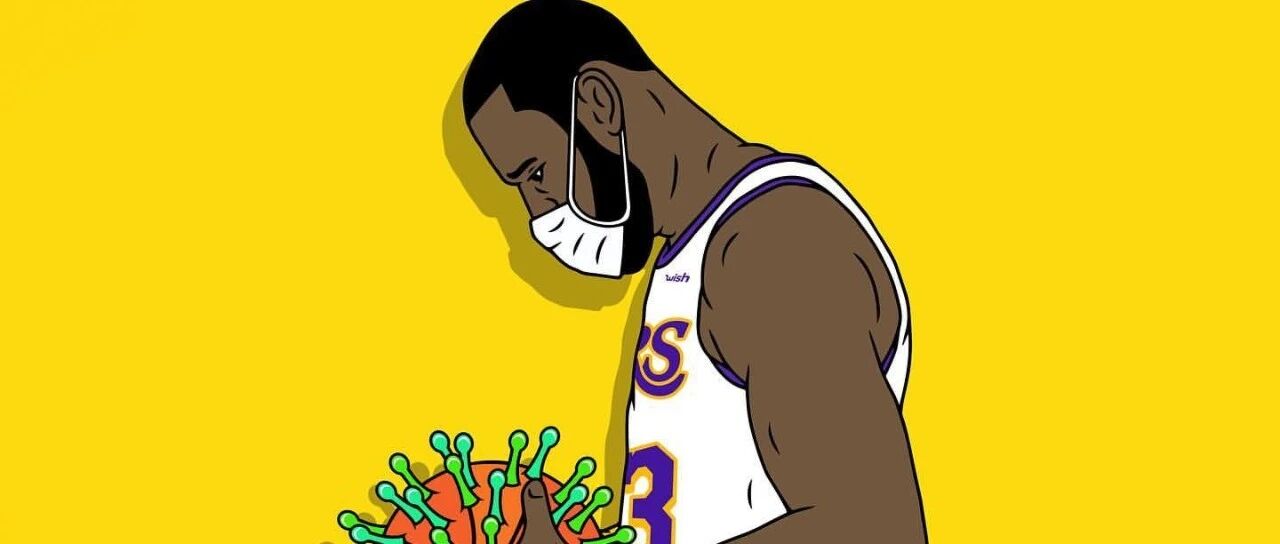 突发！詹姆斯新冠检测阳性！4个球员不能打！湖人遭受又一个打击……