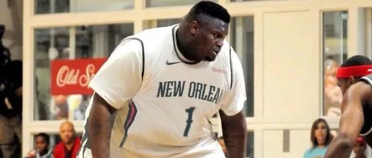 144公斤！Zion疯狂增重30斤！NBA现役第一人！再不减肥就废了