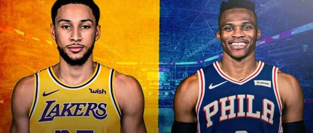 湖人交易失败！威少单换西蒙斯！完了，芭比Q了……