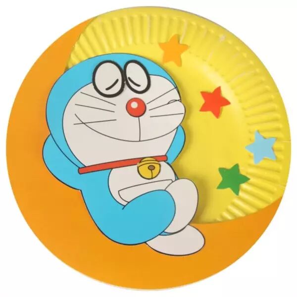 手把手,教你孩子做超可爱小叮当挂件手工贴画